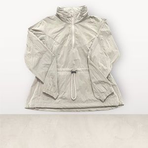 lululemon Evergreen Anorak Cafe au Lait Jacket size 10